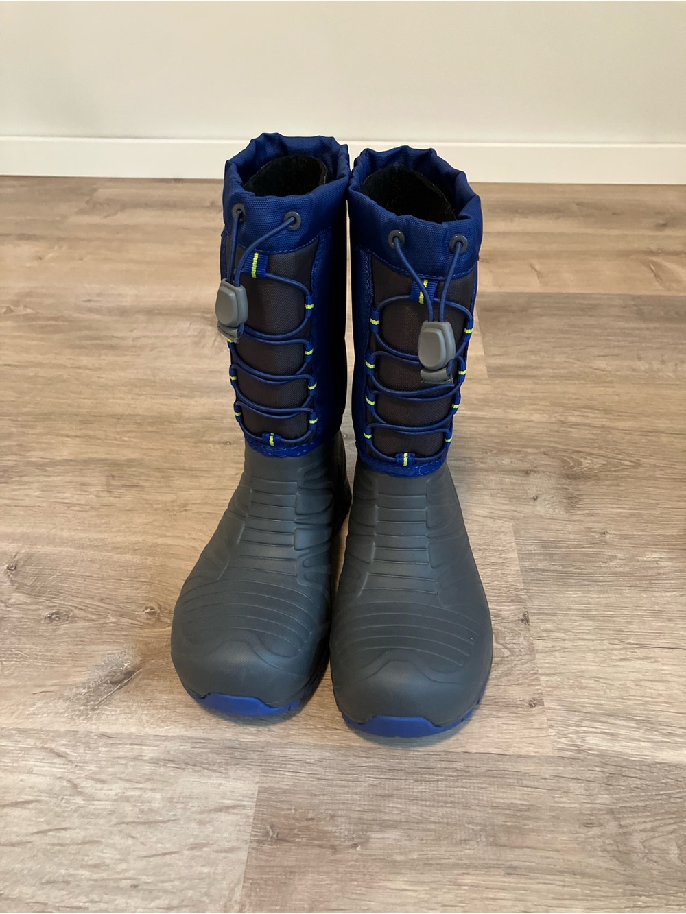 Merrell Kids Blue and Gray Waterproof Snow Boots